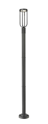 Exterior Post/Pier Head by Z-Lite ( 224 | 5005PHM-567P-BK-LED Leland ) 