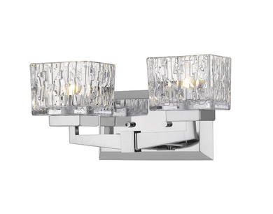 Bathroom Fixtures Two Lights by Z-Lite ( 224 | 1927-2V-CH-LED Rubicon ) 