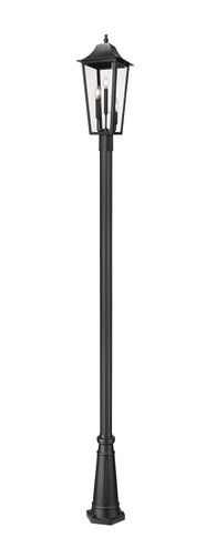Exterior Post/Pier Head by Z-Lite ( 224 | 5008PHBR-5011P-BK Gannon ) 