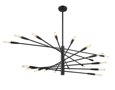 Large Chandeliers Geometric/Linear by Z-Lite ( 224 | 737-20MB Ascension ) 