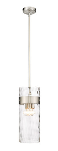 Mini Pendants Glass Down by Z-Lite ( 224 | 3035P9-BN Fontaine ) 