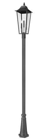 Exterior Post/Pier Head by Z-Lite ( 224 | 5008PHXLR-519P-BK Gannon ) 