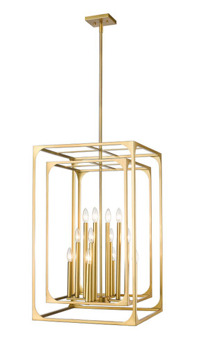 Foyer/Hall Lanterns Open Frame by Z-Lite ( 224 | 3038-12RB Easton ) 