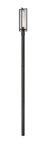 Exterior Post/Pier Head by Z-Lite ( 224 | 5013PHBR-5009P96-BK Aura ) 