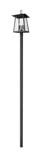 Exterior Post/Pier Head by Z-Lite ( 224 | 5015PHXLR-5009P120-B Rainer ) 