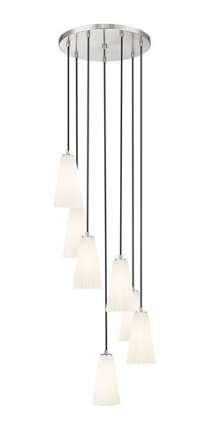 Mini Chandeliers Multi-Port/Cascade by Z-Lite ( 224 | 3043P6-7R-BN Farrell ) 