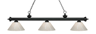 Linear/Island 3 Light Bar by Z-Lite ( 224 | 200-3MB-PWH Riviera ) 