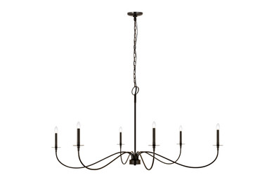 Large Chandeliers Candle by Z-Lite ( 224 | 2301-63MB Arrington ) 