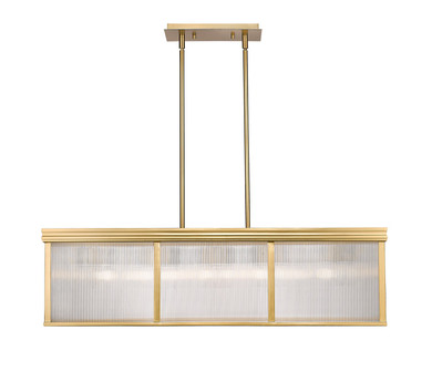 Linear/Island Geometric/Linear by Z-Lite ( 224 | 7504-42L-MGLD Carnaby ) 
