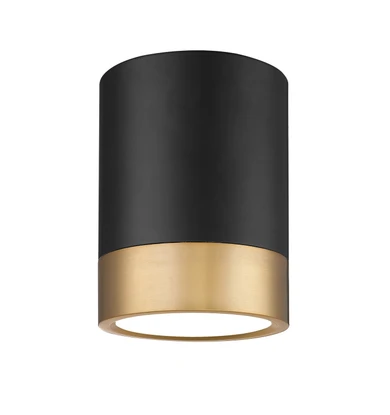 Flush Mounts Metal Shade by Z-Lite ( 224 | 1006F6-MB-MGLD-LED Algar ) 