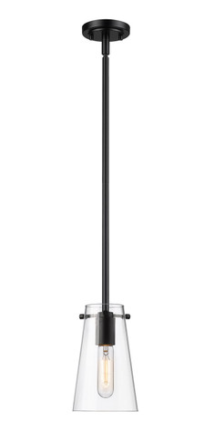 Mini Pendants Glass Down by Z-Lite ( 224 | 7508MP-ROD-MB Kira ) 