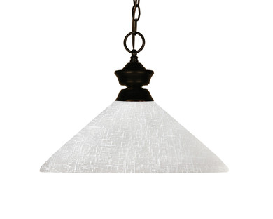 Pendants Glass Down by Z-Lite ( 224 | 100701BRZ-AWL14 Challenger ) 