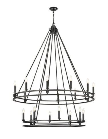Large Chandeliers Candle by Z-Lite ( 224 | 4005-20MB Dennison ) 