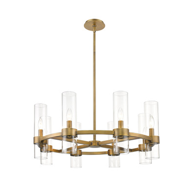 Mid. Chandeliers Glass Up by Z-Lite ( 224 | 4008-8RB Datus ) 