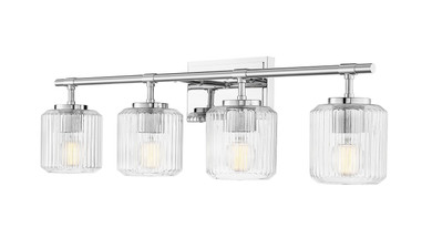 Bathroom Fixtures Four Lights by Z-Lite ( 224 | 7515-4V-CH Landon ) 