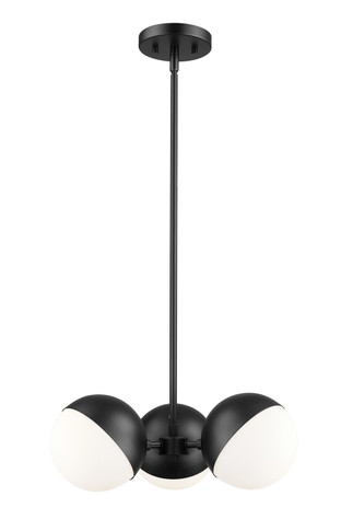 Mini Chandeliers Glass Shade by Z-Lite ( 224 | 7517-3MB Realm Sphere ) 