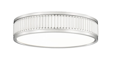 Flush Mounts Glass Down by Z-Lite ( 224 | 1013F12-BN-LED Stari ) 