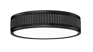 Flush Mounts Drum Shade by Z-Lite ( 224 | 1013F12-MB-LED Stari ) 