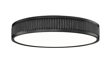Flush Mounts Drum Shade by Z-Lite ( 224 | 1013F16-MB-LED Stari ) 