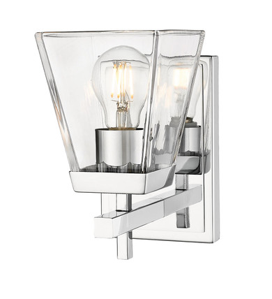 Sconces Single Glass by Z-Lite ( 224 | 819-1S-CH Lauren ) 
