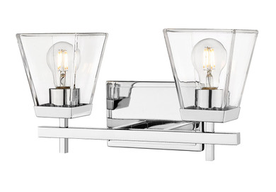 Bathroom Fixtures Two Lights by Z-Lite ( 224 | 819-2V-CH Lauren ) 