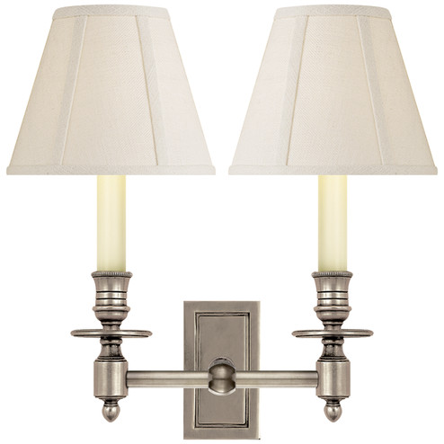 Sconces Double Candle by Visual Comfort Signature ( 268 | S 2212AN-L French Library ) 