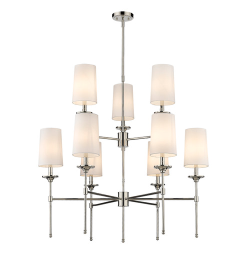 Large Chandeliers Candle by Z-Lite ( 224 | 3033-9PN Emily ) 