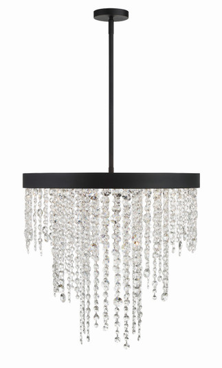 Mid. Chandeliers Glass Down by Crystorama ( 60 | WIN-616-BF-CL-MWP Winham ) 