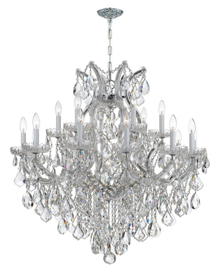 Mid. Chandeliers Candle by Crystorama ( 60 | 4418-CH-CL-SAQ Maria Theresa ) 