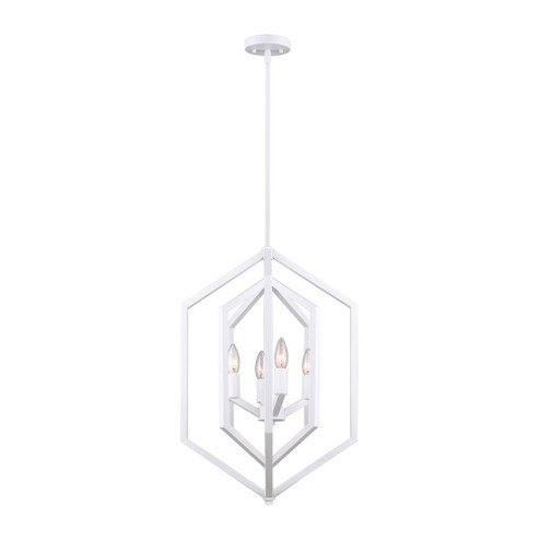 Foyer/Hall Lanterns Open Frame by Canarm ( 387 | ICH1010A04WH16 Netto ) 