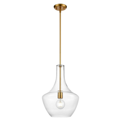 Pendants Glass Down by DVI Lighting ( 214 | DVP25810BR-CL St. Julian ) 