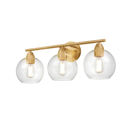 Bathroom Fixtures Three Lights by DVI Lighting ( 214 | DVP34743BR-CL Andromeda ) 