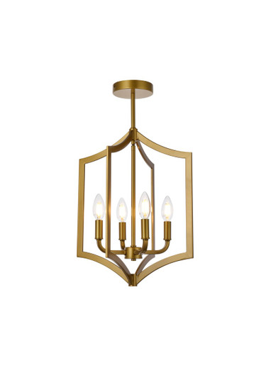 Foyer/Hall Lanterns Open Frame by Elegant Lighting ( 173 | LD7068F14BR Kiera ) 