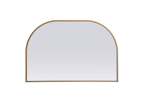 Mirrors/Pictures Mirrors-Oval/Rd. by Elegant Lighting ( 173 | MR1B3624BRS Blaire ) 