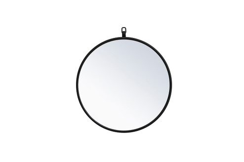 Mirrors/Pictures Mirrors-Oval/Rd. by Elegant Lighting ( 173 | MR4718BK Rowan ) 