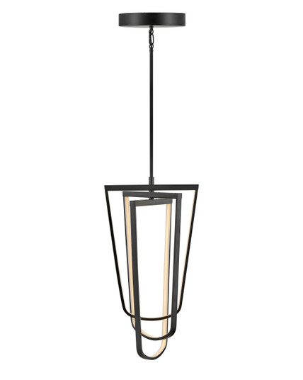 Foyer/Hall Lanterns Open Frame by Fredrick Ramond ( 138 | FR31037BLK Onyx ) 