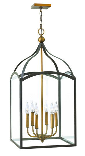 Foyer/Hall Lanterns Glass w/Frame by Hinkley ( 13 | 3414BZ Clarendon ) 