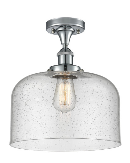 Semi-Flush Mts. Glass Down by Innovations ( 405 | 916-1C-PC-G74-L-LED Ballston Urban ) 