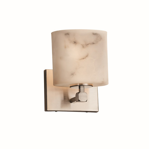 Sconces Single Glass by Justice Designs ( 102 | FAL-8427-30-NCKL LumenAria ) 