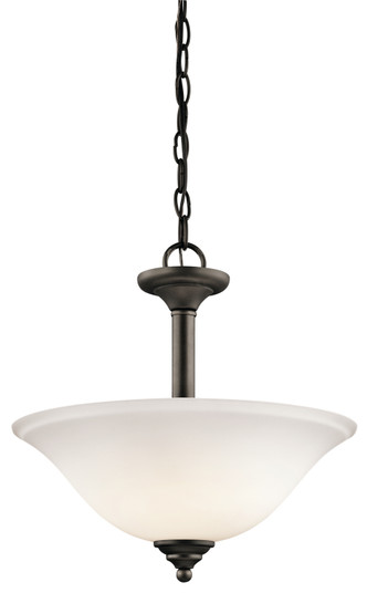 Semi-Flush Mts. Bowl Style by Kichler ( 12 | 3694OZW Armida ) 