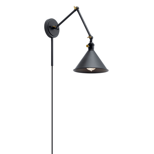 Lamps Swing Arm-Wall by Kichler ( 12 | 43115BK Ellerbeck ) 