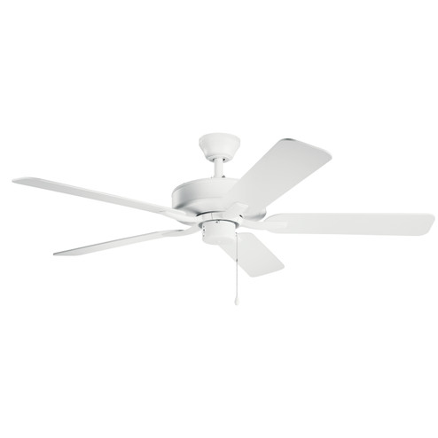 Fans Ceiling Fans by Kichler ( 12 | 330018MWH Basics Pro ) 