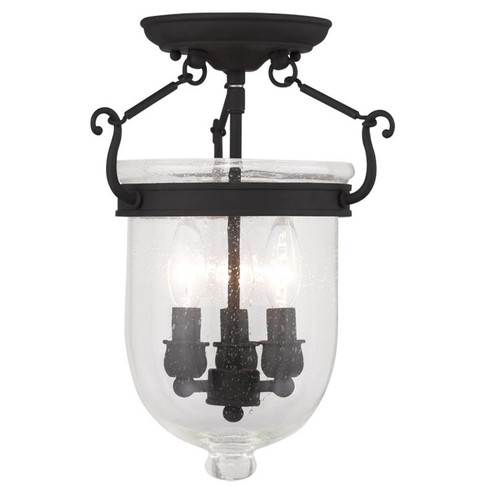 Semi-Flush Mts. Candle by Livex Lighting ( 107 | 5081-04 Jefferson ) 