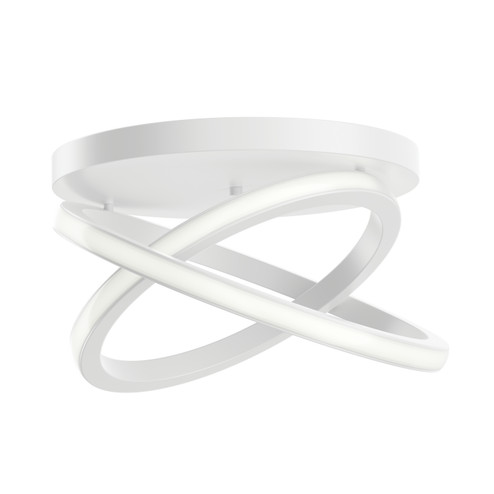 Flush Mounts Ring Shade/Halo by Kichler ( 12 | 84321WH Caputo ) 