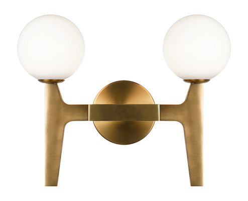 Sconces Double Glass by Matteo Lighting ( 423 | W34902AGOP Scriben ) 