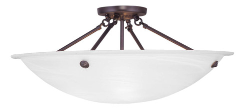 Semi-Flush Mts. Bowl Style by Livex Lighting ( 107 | 4275-07 Oasis ) 