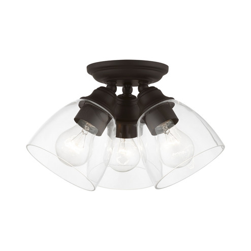 Semi-Flush Mts. Cage by Livex Lighting ( 107 | 46339-07 Montgomery ) 