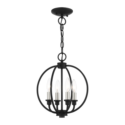 Semi-Flush Mts. Cage by Livex Lighting ( 107 | 4664-04 Milania ) 