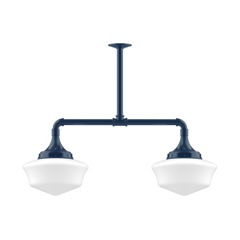 Linear/Island 2 Light Bar by Montclair Light Works ( 518 | MSD021-50 Schoolhouse ) 