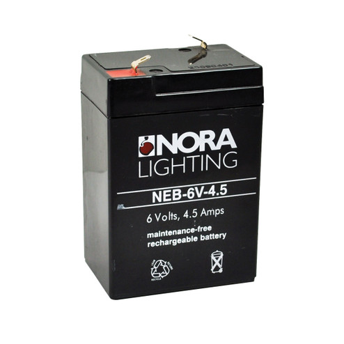 Utility Emergency Lights by Nora Lighting ( 167 | NEB-6V-4.5 Exit & Emer- Batteries ) 